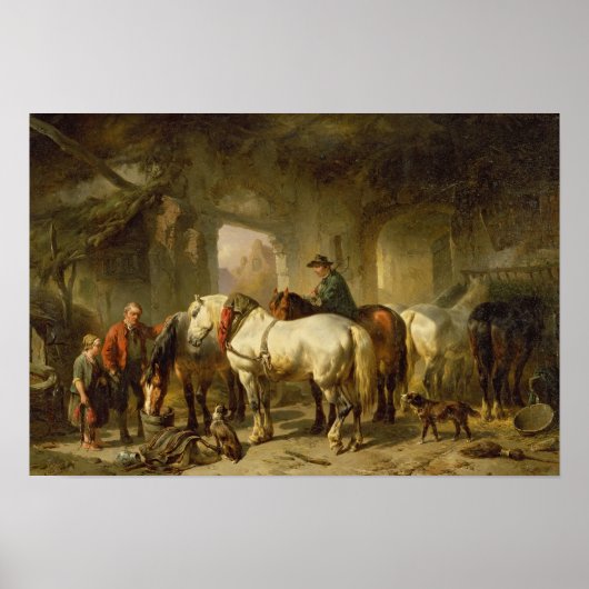 馬小屋 ポスター (正面)