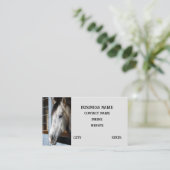 馬小屋 名刺 (スタンド正面)