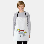 馬岬 エプロン (着用した状態)