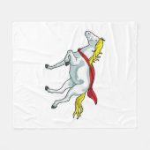 馬岬 フリースブランケット (正面(横))