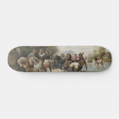 馬市へ向かう途中 スケートボード (横)