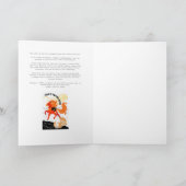 馬年チョウ カード (内部)