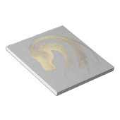 馬年中国の〔占星術の〕十二宮図誕生日メモ帳3 ノートパッド (アングル)