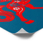 馬年2026年 開心中國新年2026 ポスター (角)