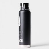 馬引用文馬と女の子の馬好き ウォーターボトル (左面)