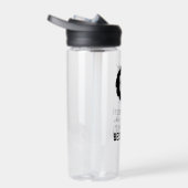 馬引用文馬と女の子の馬好き ウォーターボトル (右面)