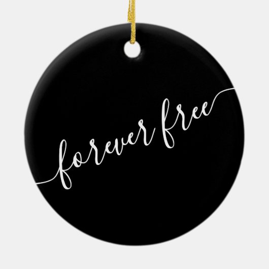 馬悔やみや弔慰メモリアルパーソナライズされたフォトメモリ セラミックオーナメント (裏面)