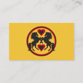 馬愛ダンスの名刺 名刺 (裏面)