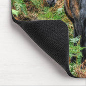 馬愛好家のための新しいフォレストポニー&ブレスケン マウスパッド (コーナー)