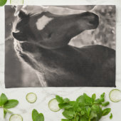 馬愛 キッチンタオル (折り畳み)