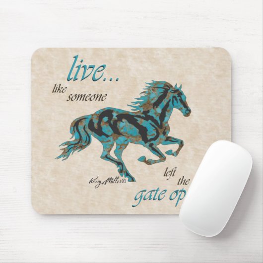 馬感動的のマウスパッド マウスパッド (マウス)