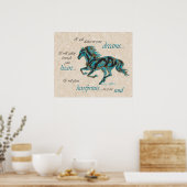 馬感動的ポスター ポスター (キッチン)