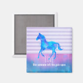 馬感動的引用文自由ランニング マグネット (正面/裏面)