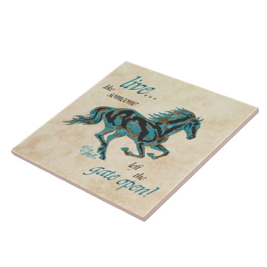 馬感動的陶瓦 タイル (側面)