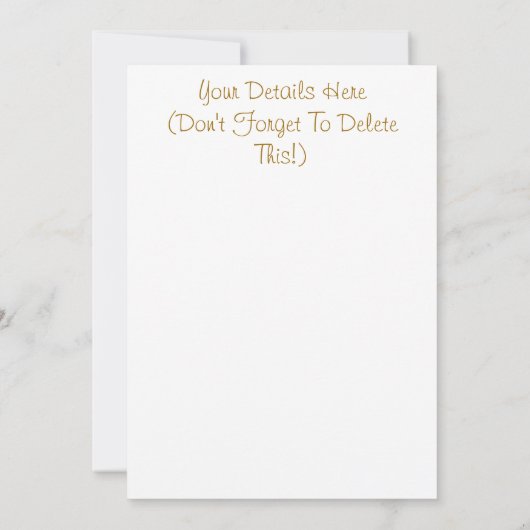 馬招待状 (裏面)