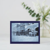 馬掛描け及びはしご火会社 ポストカード (スタンド正面)