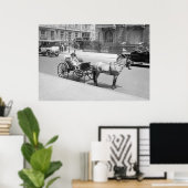 馬描乳母車: 1900年代初期 ポスター (ホームオフィス)