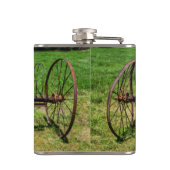 馬描干し熊手 フラスク (裏面)