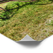 馬描干し熊手 ポスター (角)