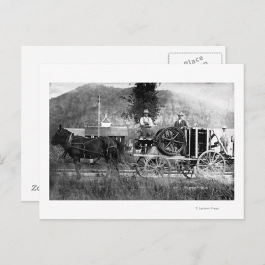 馬描車 ポストカード (正面/裏面)