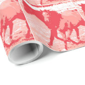 馬新年中国のの年 ラッピングペーパー (ロールコーナー)