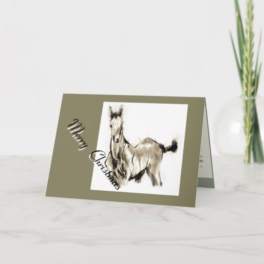 馬日本の馬武芸馬術角 シーズンカード (正面)