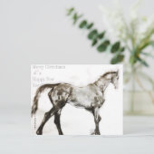 馬日本の馬武芸馬術角 シーズンポストカード (スタンド正面)