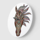 馬時計 ラージ壁時計 (傾斜)