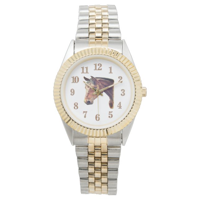 馬時計 腕時計 (正面)