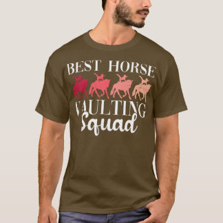 馬最高の跳び球騎兵跳び跳ね馬 Tシャツ