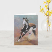 馬札 カード (黄色い花)