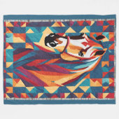 馬毛布 フリースブランケット (正面(横))