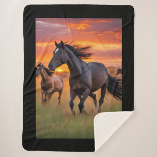 馬毛布 – ワイルドウマ シェルパブランケット