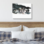 馬水色再現アートプリントウォールデコール キャンバスプリント (インサイチュ (寝室))