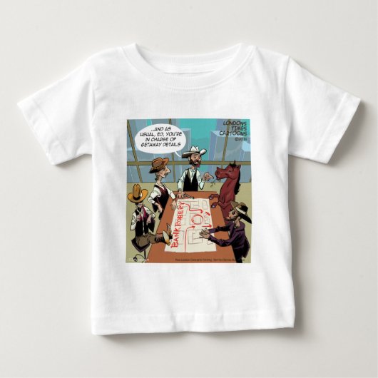 馬泥棒 ベビーTシャツ (正面)