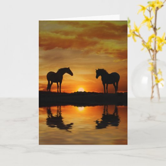 馬注空白の記 カード (黄色い花)