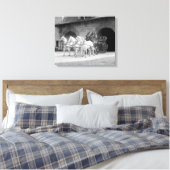 馬消防描機関， 1922 キャンバスプリント (インサイチュ (寝室))