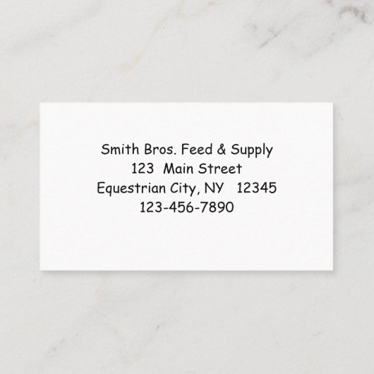 馬灯商票を持つ人 名刺 (裏面)