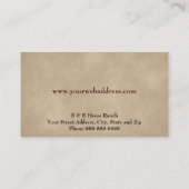 馬牧場名刺 名刺 (裏面)