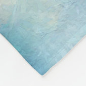 馬牧場、バーンズ、スノー絵画ズ フリースブランケット (角)