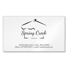 馬牧場 |ホースファーム マグネット名刺