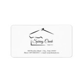 馬牧場 |ホースファーム ラベル (正面)