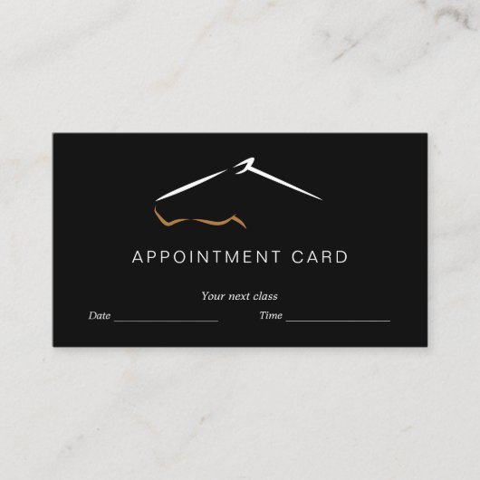 馬牧場 |ホースファーム 予約カード (正面)