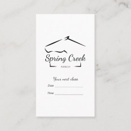 馬牧場 |ホースファーム 予約カード