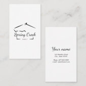 馬牧場 |ホースファーム 名刺 (正面/裏面)
