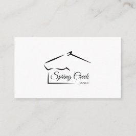 馬牧場 |ホースファーム 名刺