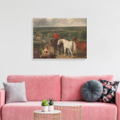 馬王室のの操ウマ科の作 キャンバスプリント (インサイチュ (リビング))