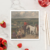 馬王室のの操ウマ科の作 スタンダードランチョンナプキン (インサイチュ)