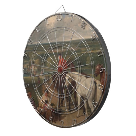 馬王室のの操ウマ科の作 ダーツボード (正面右)