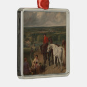 馬王室のの操ウマ科の作 メタルオーナメント (右)